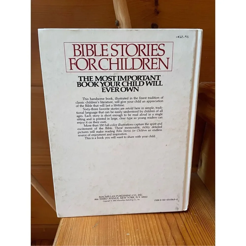 Bible Stories for Children by Arthur Cavanaugh and Geoffrey Horn (1980)